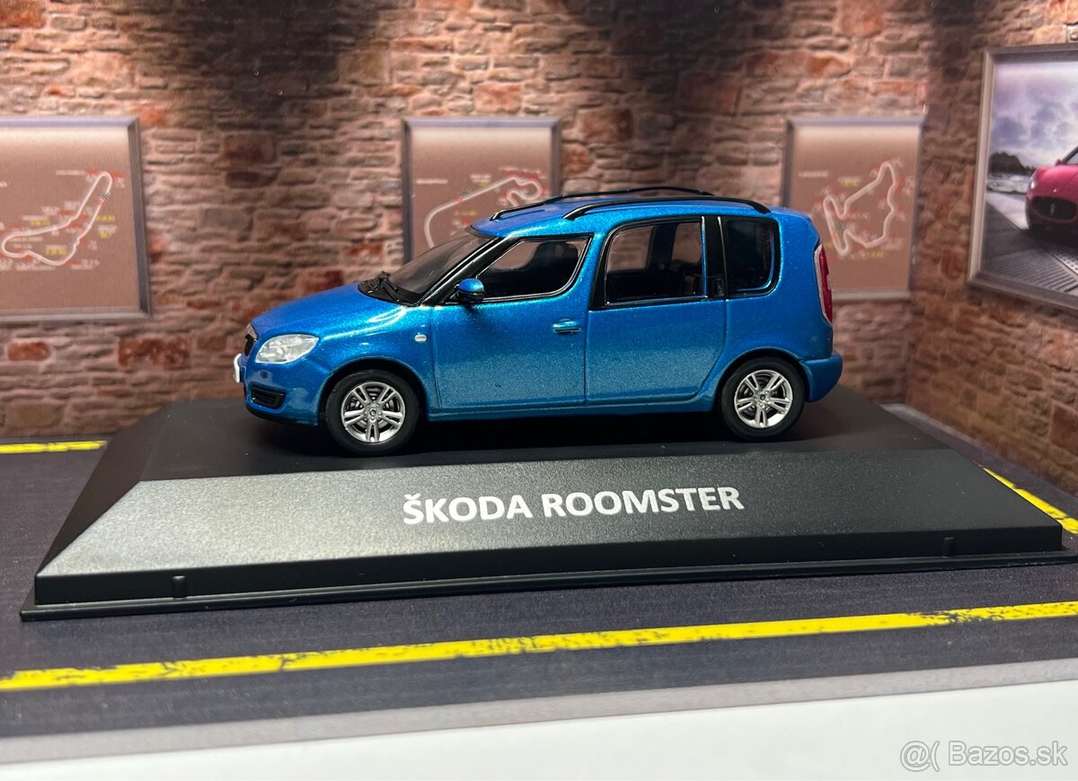 Zberateľský model Škoda Roomster 1:43