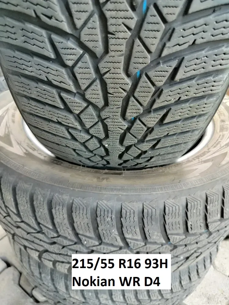 Predám 1 zimnú pneumatiku 215/55 R16 93H Nokian