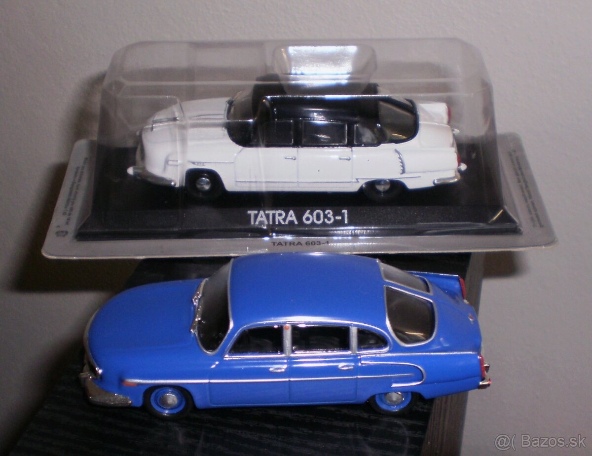 TATRA 603-1 a TATRA 603-2 , 1:43 , DE AGOSTINI