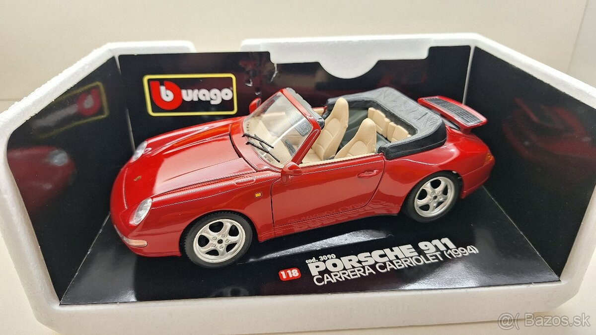 1:18 PORSCHE 911 993 CABRIO