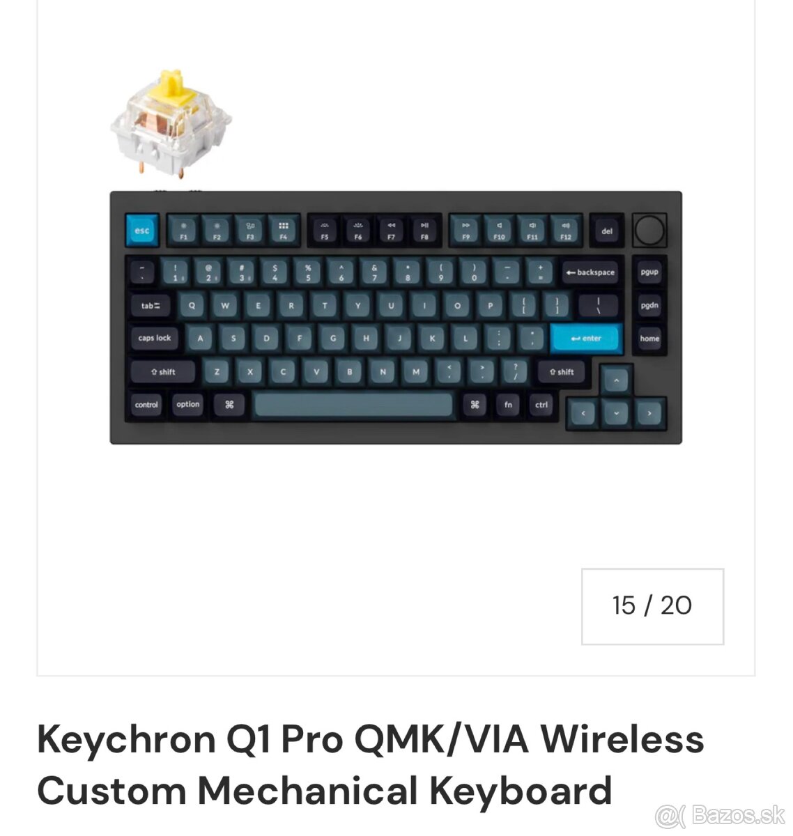 Mechanical Keyboard Keychron Q1 Knob Version