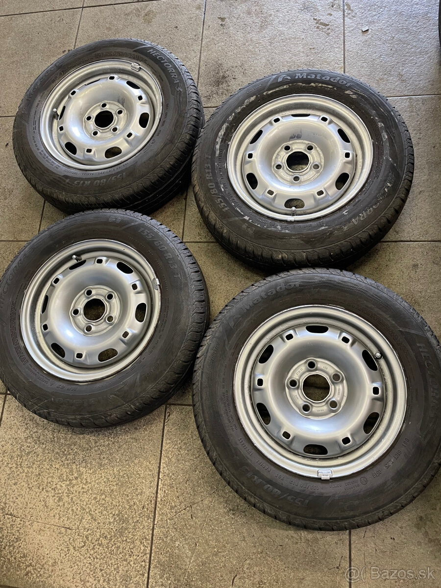 Kolesa FABIA (5x100) 155/80 R13 Matador MP47 (letné)