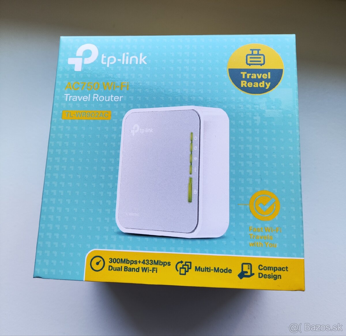 Predam TP-Link TL WR902AC mobilny ruter, nový rozbalený