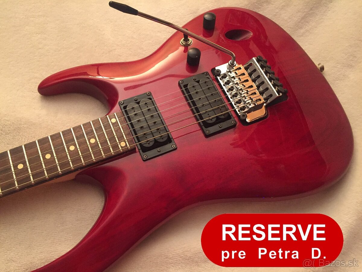 Predám Elektrickú gitaru Superstrat CHERI SL