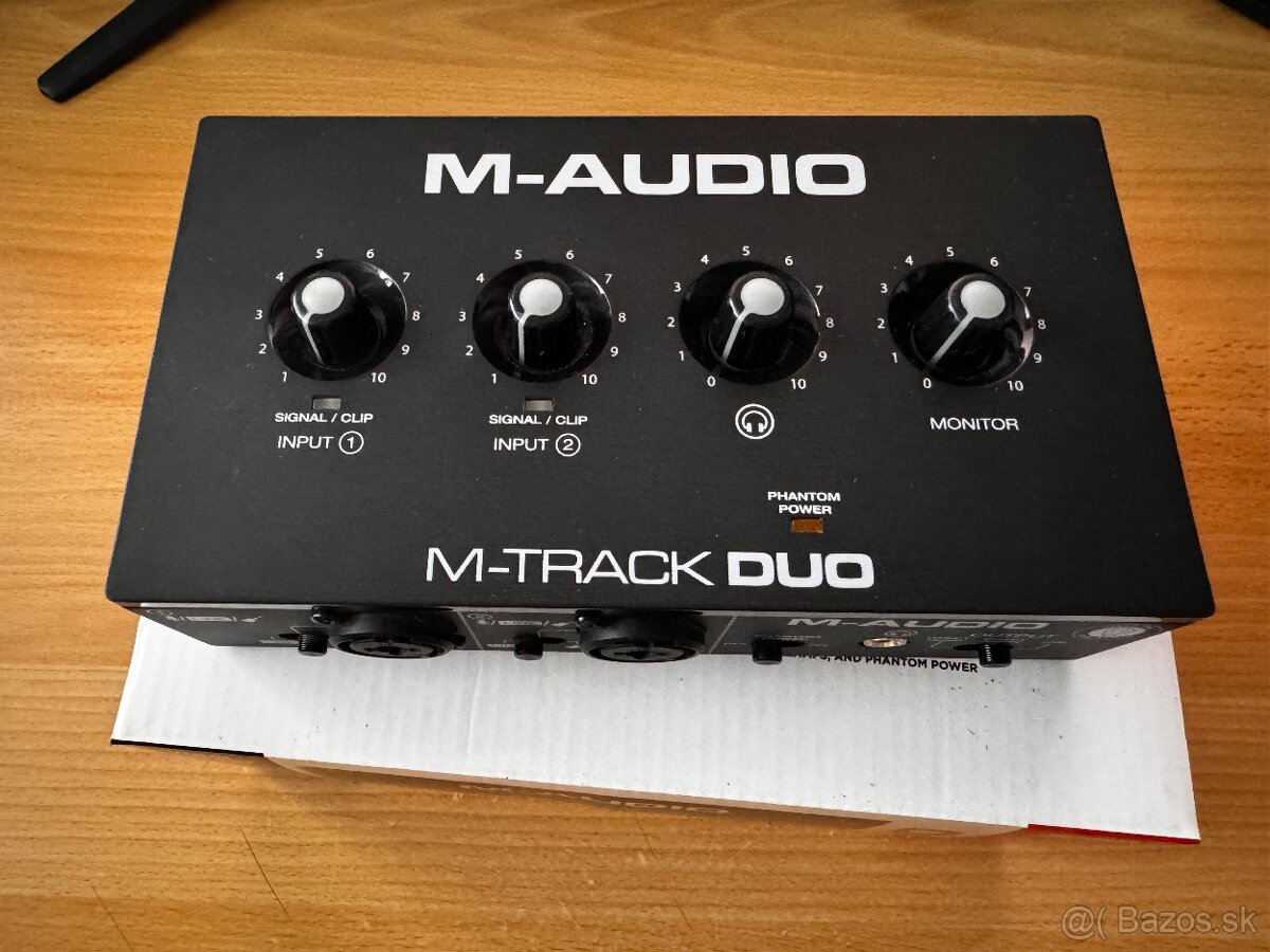 Externá zvuková karta M-Audio M-Track Duo USB