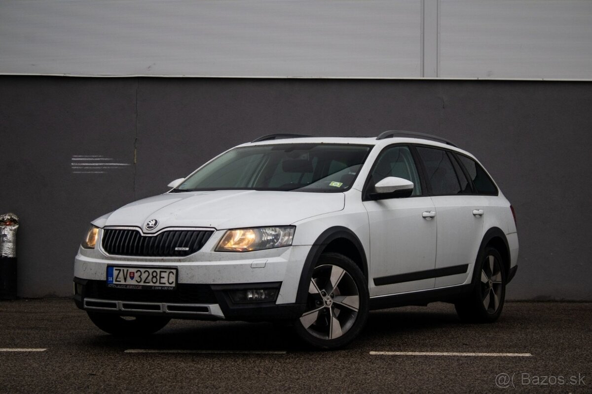 Škoda Octavia Combi SCOUT2.0 TDI DSG 4x4