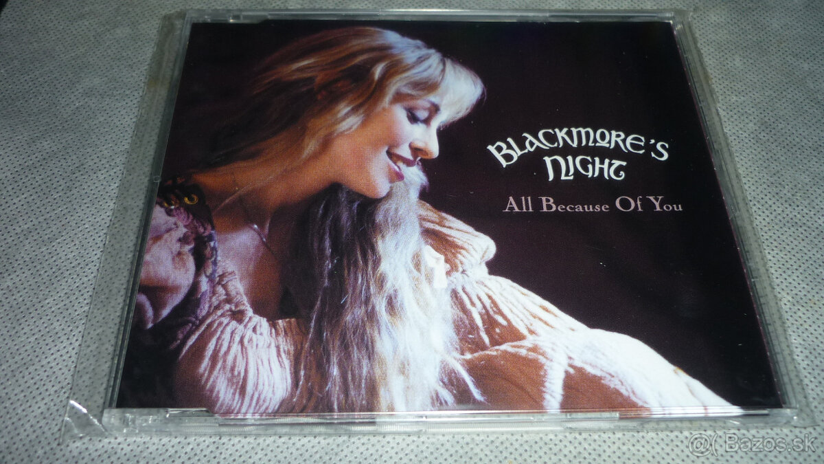 CD singel BLACKMORE´S NIGHT - All Because Of You