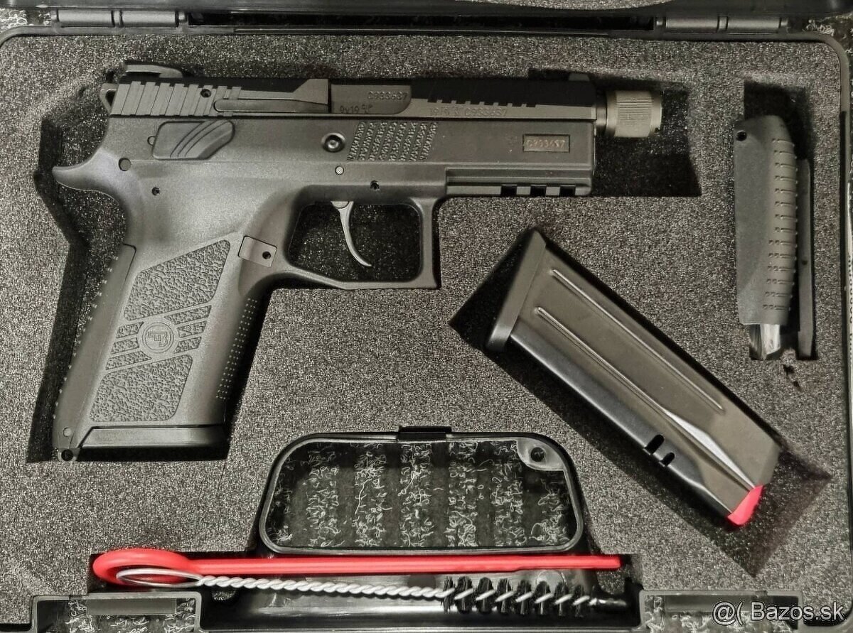 CZ P-07 plus závitová hlaveň 1/2x28, kal. 9x19 mm Luger