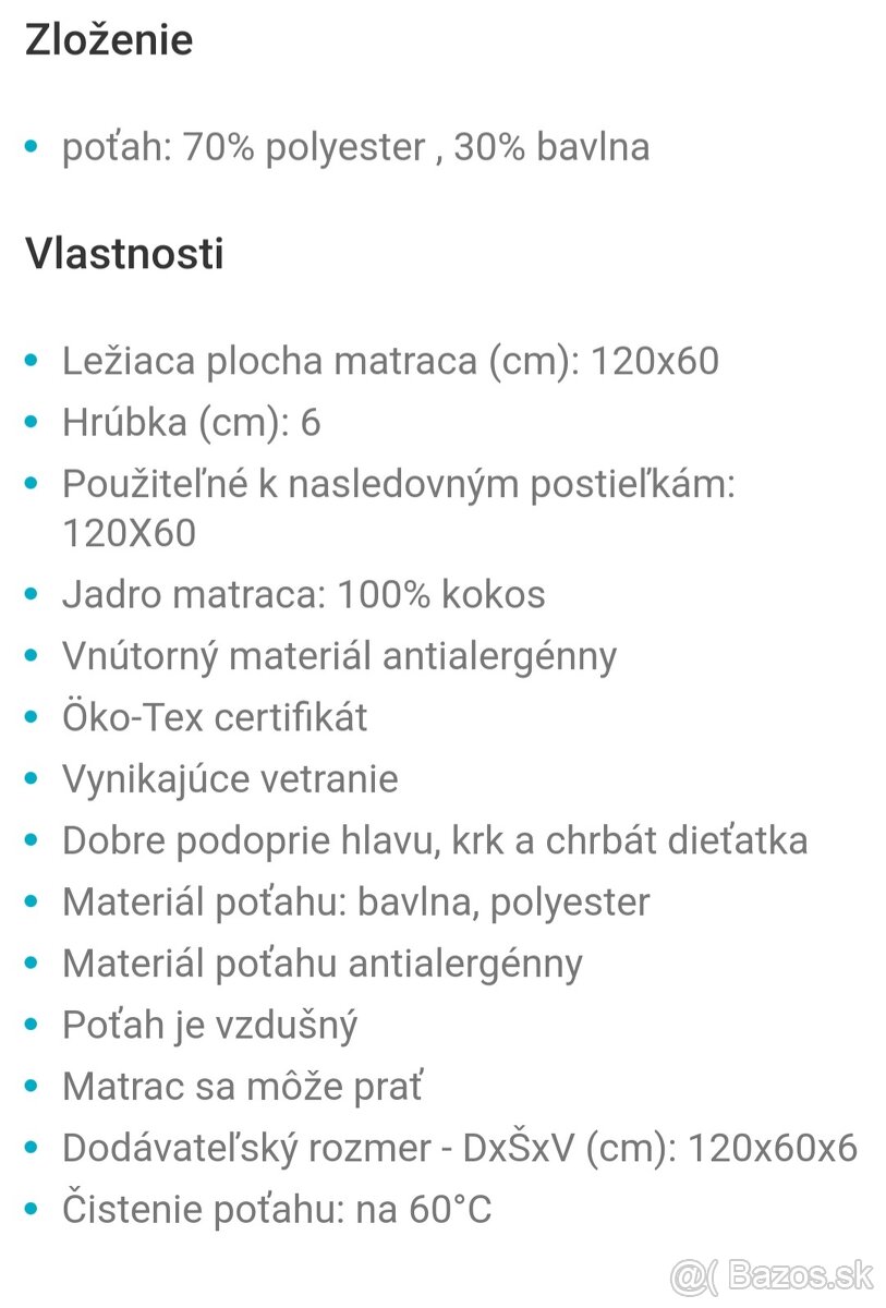 Detská postielka