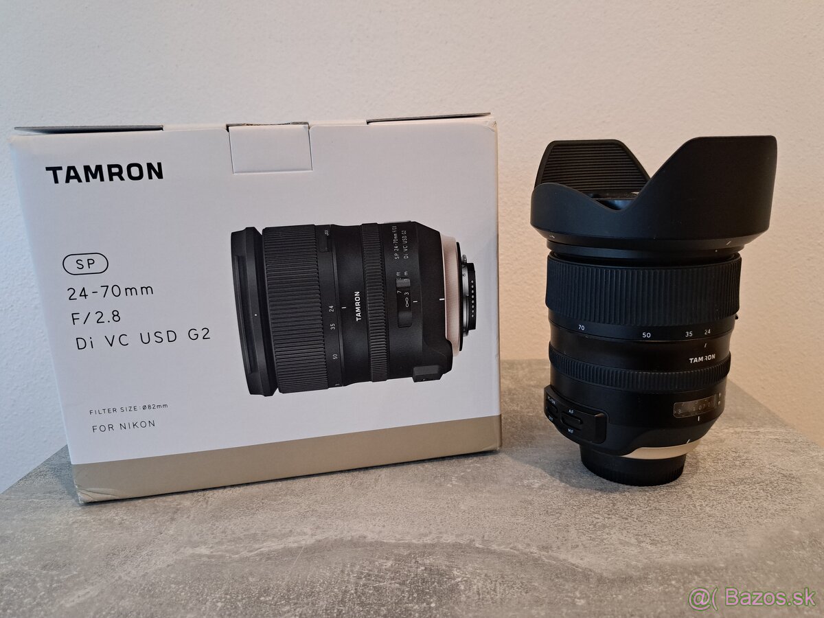 TAMRON 24-70mm f2.8 Di VC USD G2 bajonet Nikon