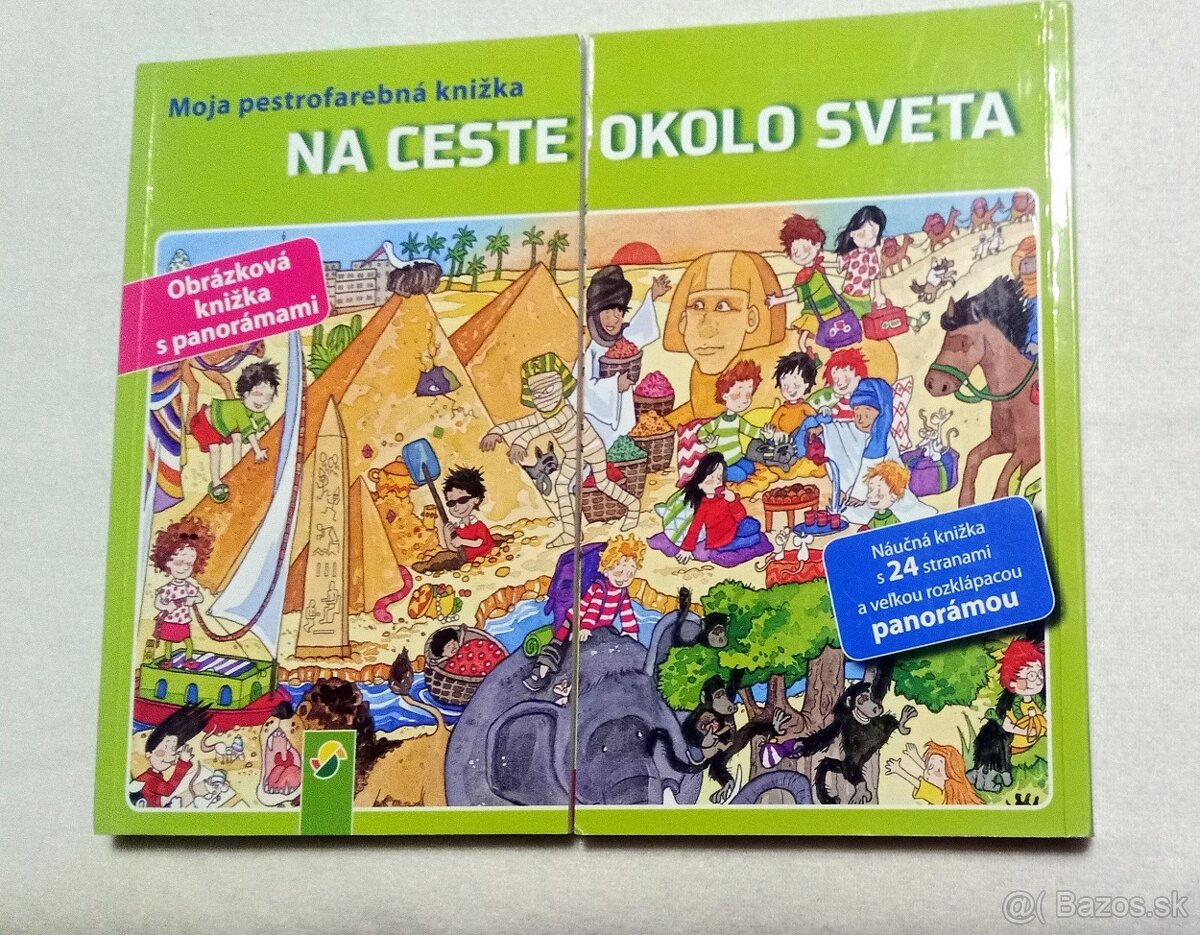 Rozprávkový cestopis aj s mapou - okolo sveta