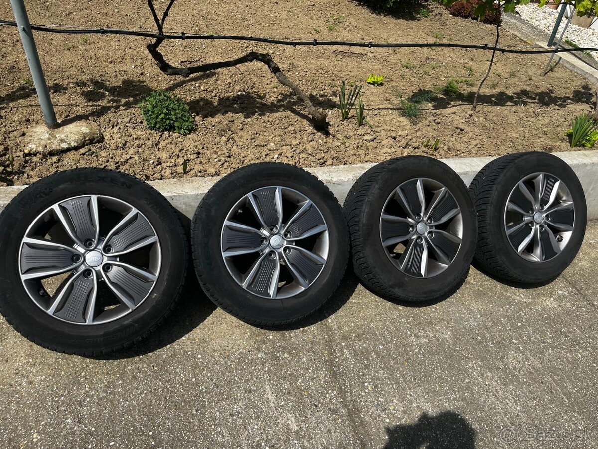 5x114,3 R17 + 225/60 r17 zimné pneu