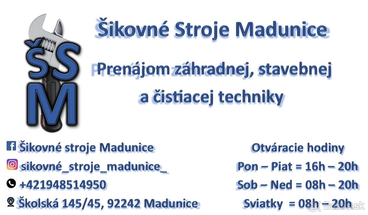 Šikovné stroje Madunice