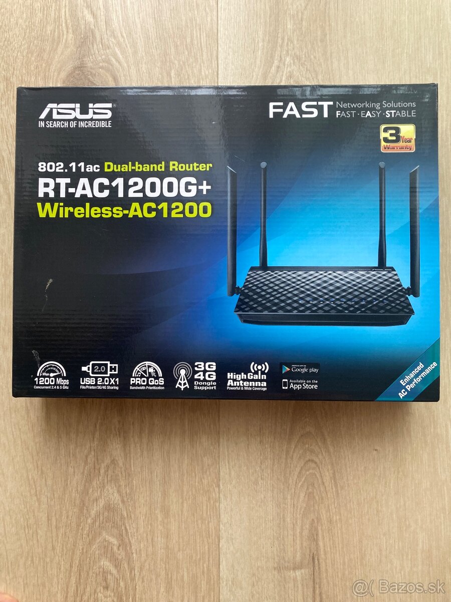 Router Asus RT-AC1200G+