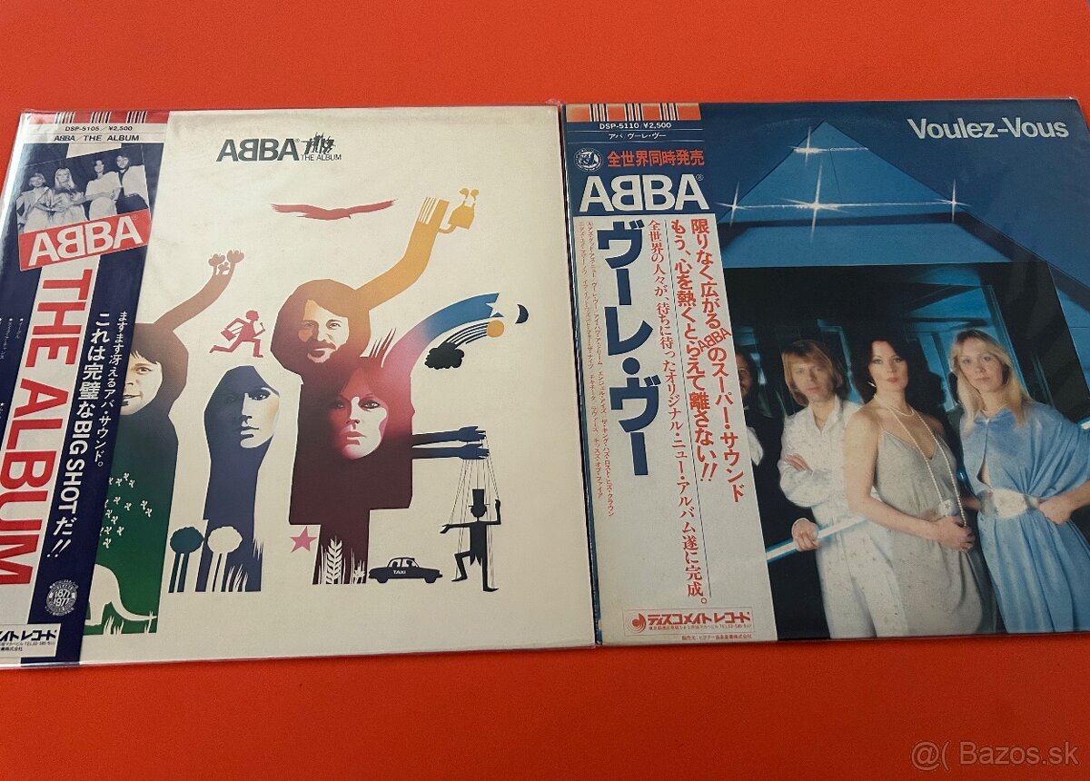 ABBA Lp Japan pressi