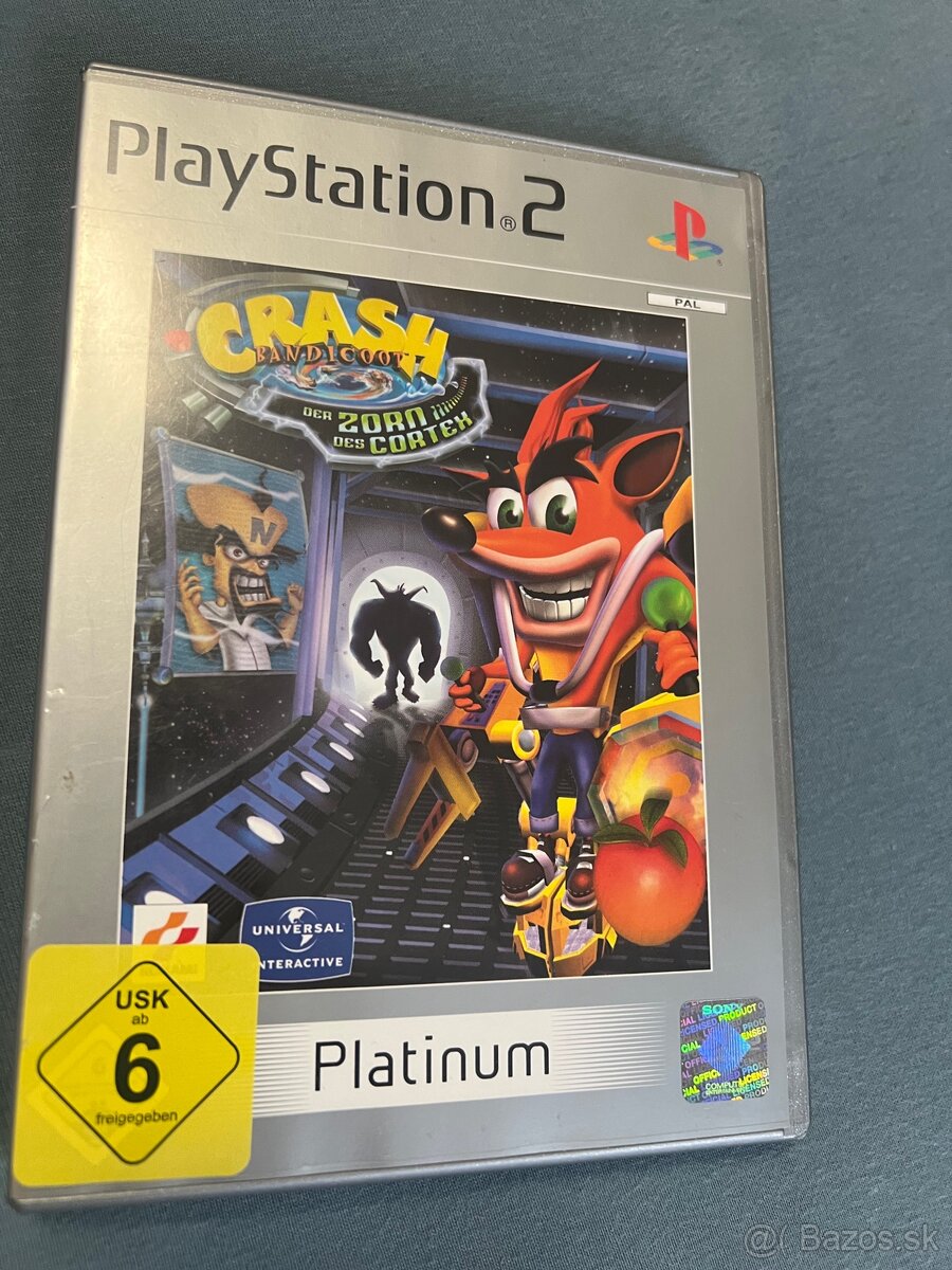 Playstation 2 crash bandicoot