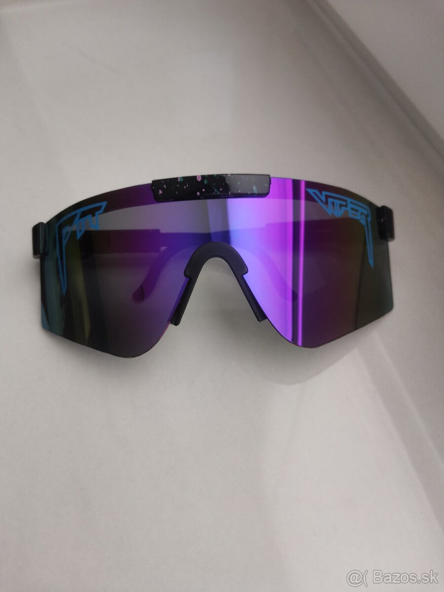 Športové slnečné okuliare Pit Viper - fialové