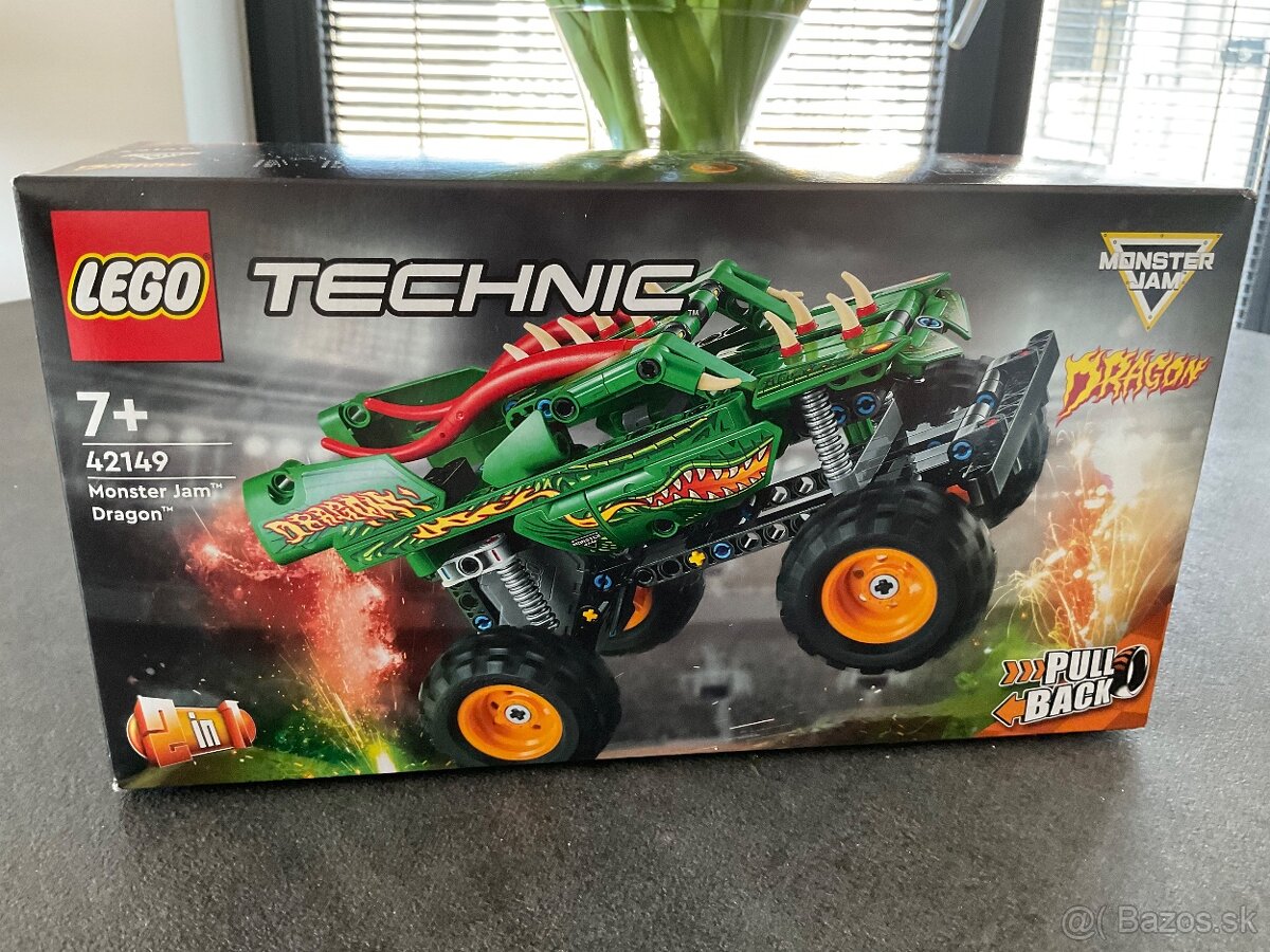 LEGO Technic 42149 Monster Jam Dragon - nove