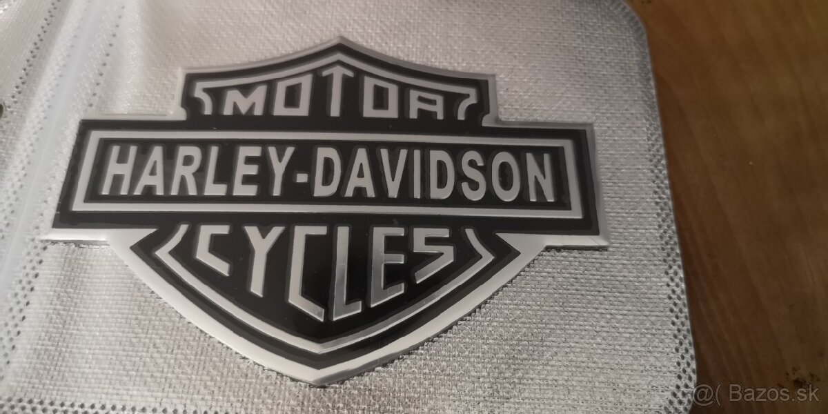 Harley davidson hliníkové nálepky 20€