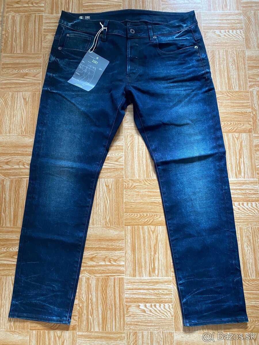 panske dzinsy, rifle G-STAR RAW 3301 velkost W35 L30