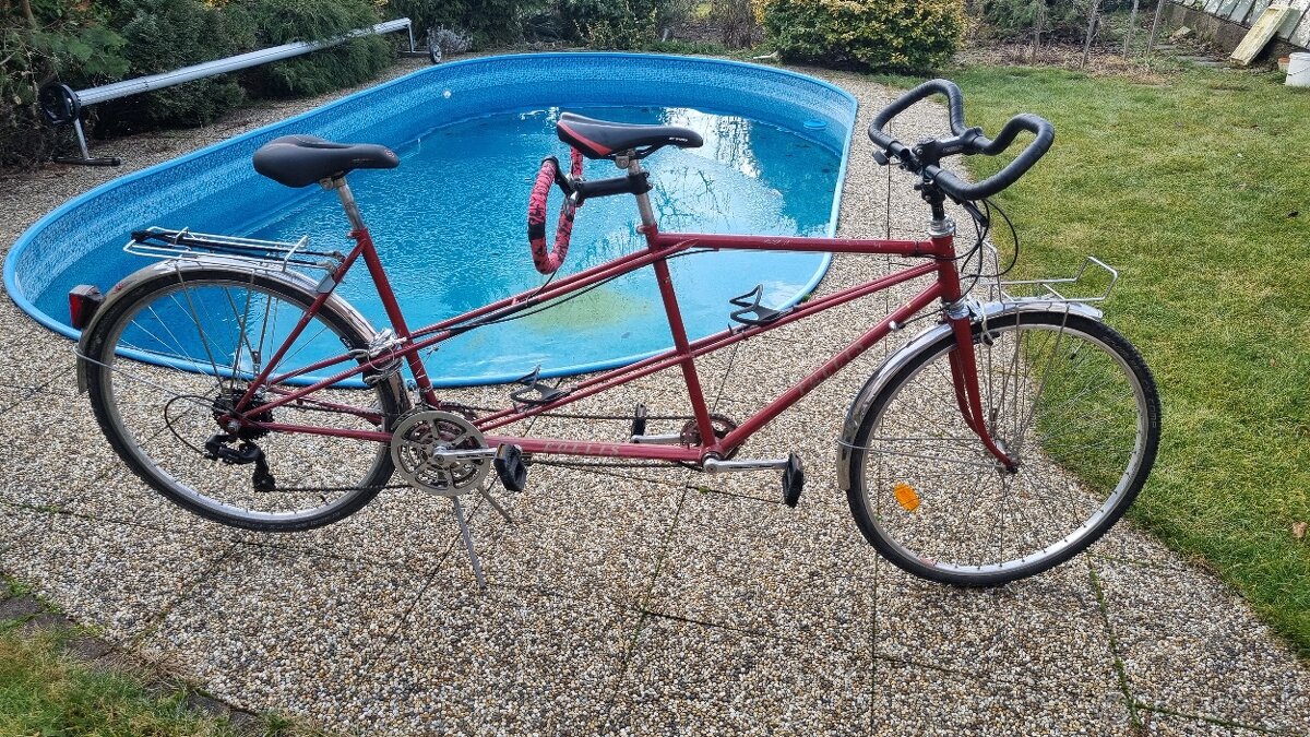 Tandem bicykel Follis