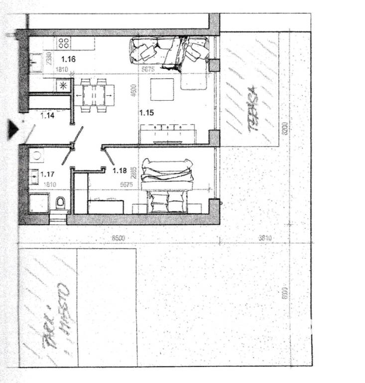 RADO | 2 izb. byt 55m2 predzáhradka 45 m2 | Miloslavov