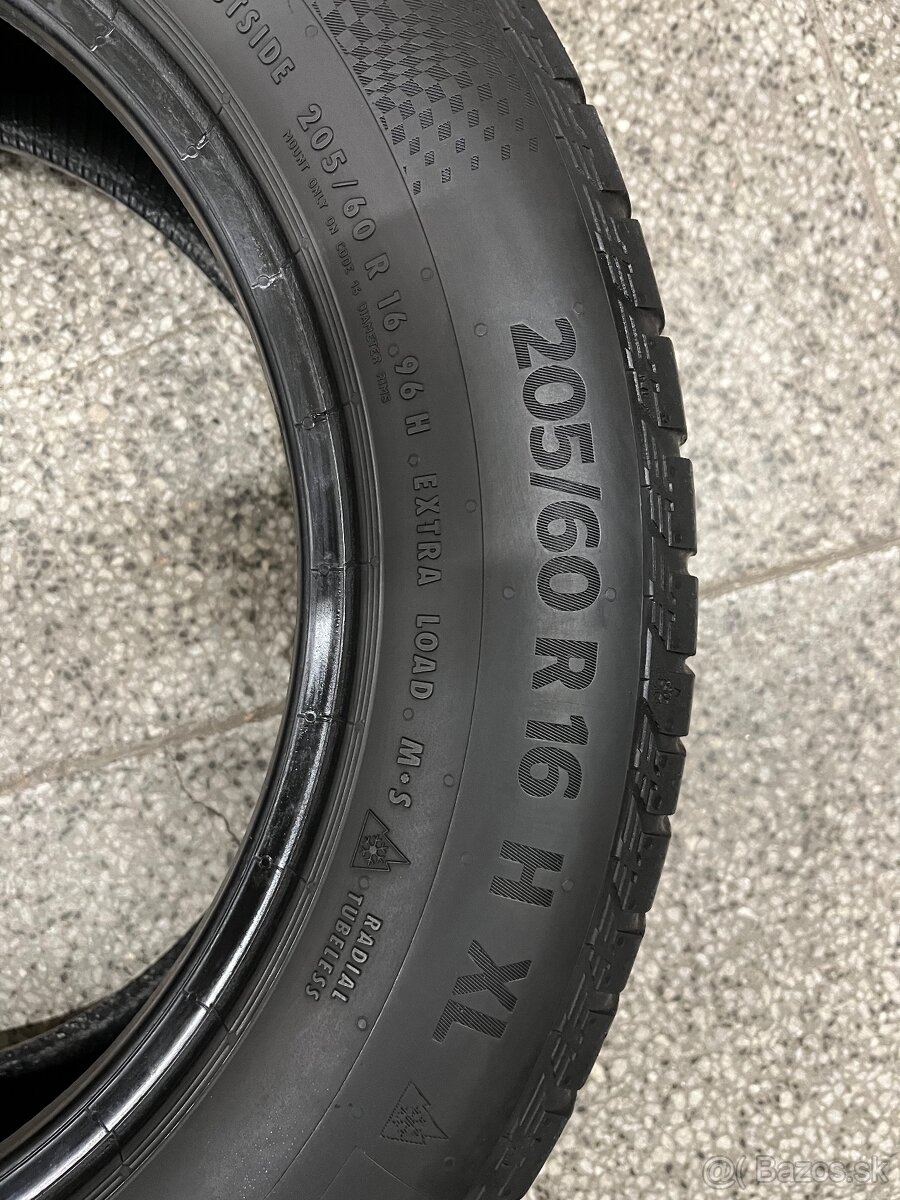 Zimne 205/60 R16 H XL