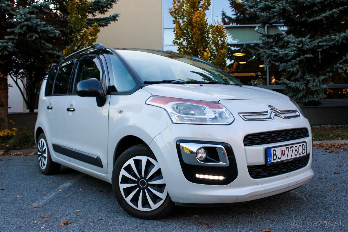 Citroën C3 Picasso BlueHDi 100 Exclusive, 1.Majiteľ,Nová STK