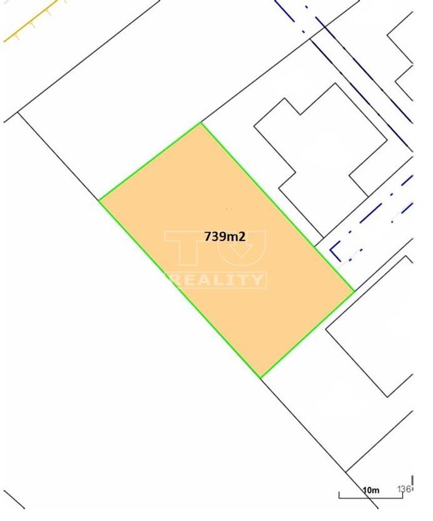 Stavebný pozemok v Skalici  Jazerné pole  748 m2 