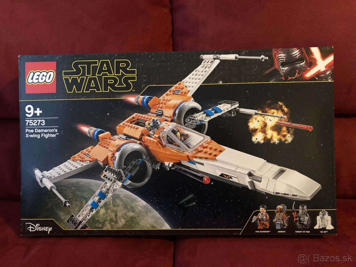 LEGO Star Wars 75273 Stíhačka X-wing Poe D. - Bez figurek