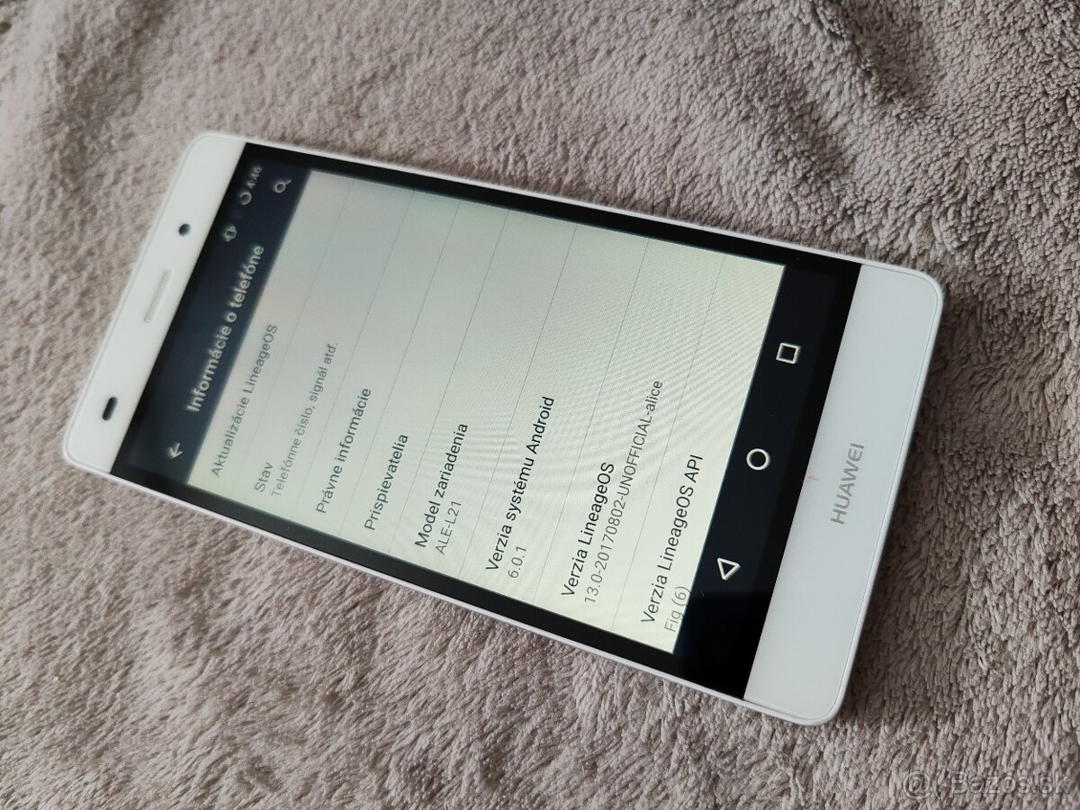 Huawei P8 lite - citaj inzerat