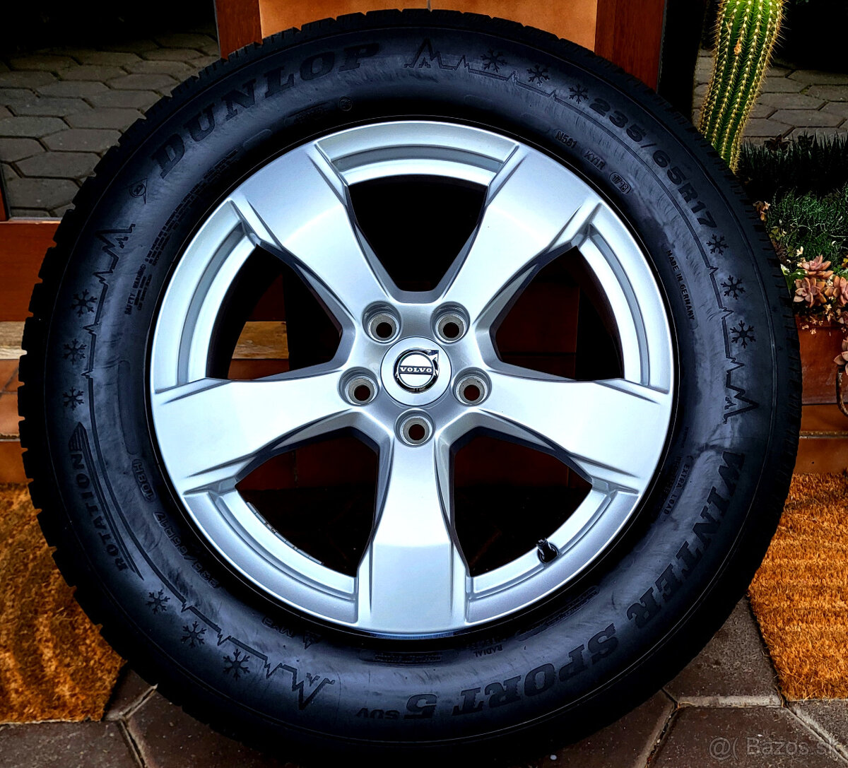 alu R17 5x108 orig. Volvo XC60 (+zimné pneu 235/65)