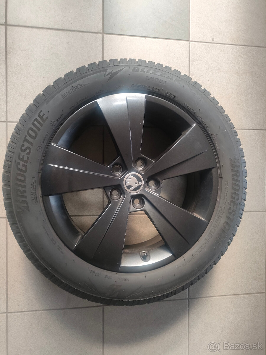 Originál disky ZEUS Škoda SuperbIII  17" 6,5Jx17 5x112 ET41