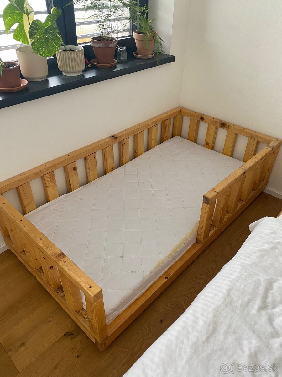 Detská postel masív 160x80