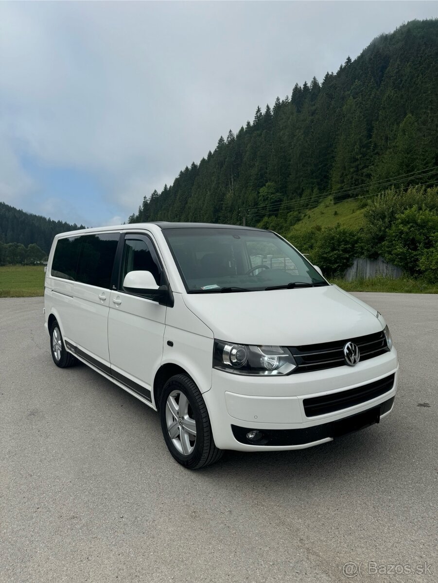 Prenájom VW Caravelle - 9 miestne vozidlo