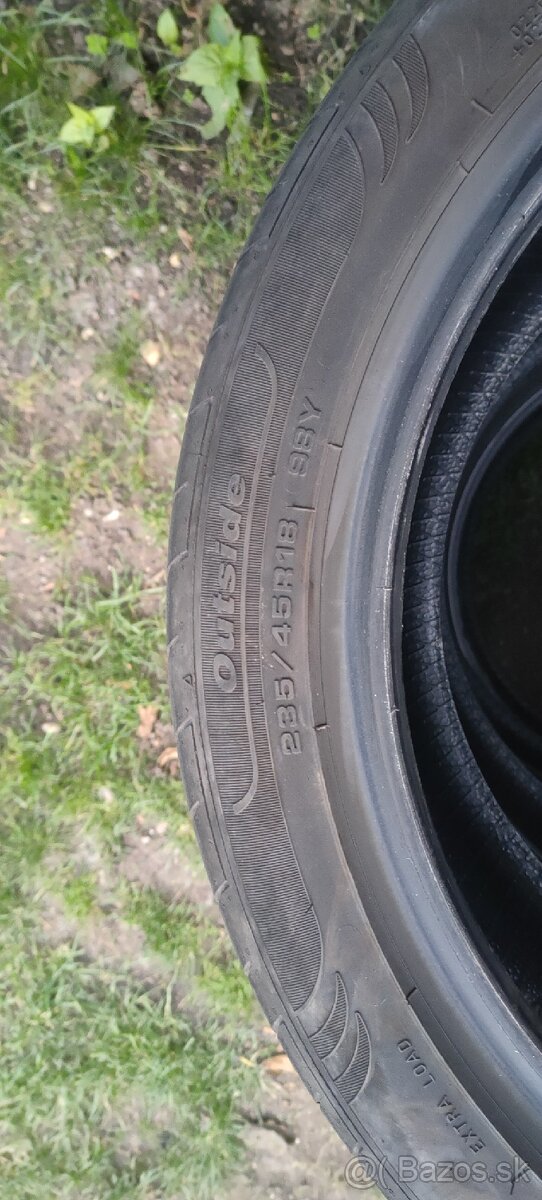 Pneumatiky 235/45 R18 letné