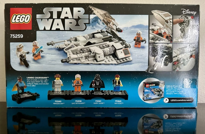 Nové LEGO Star Wars 75259 Sněžný spídr