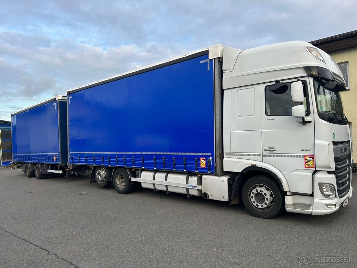 TANDEMOVÁ SOUPRAVA DAF XF 106.480 SUPERSPACECAB