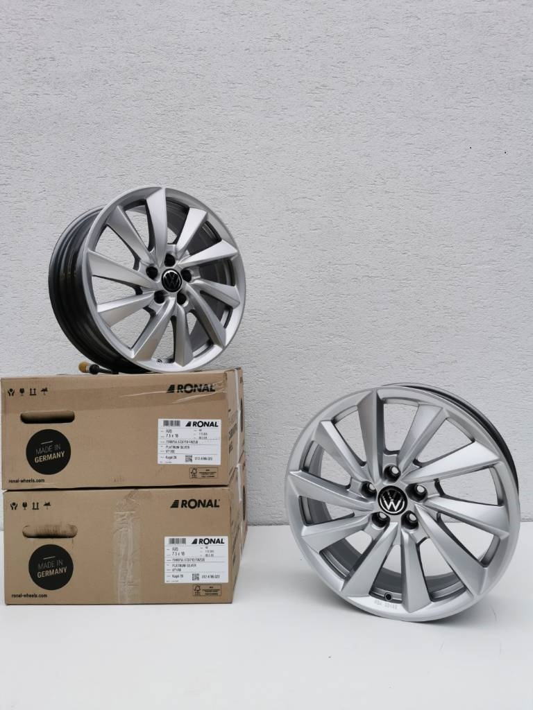 Nové Ronal R70 7,5X18 ET40 5X112 VW Alu disky R18