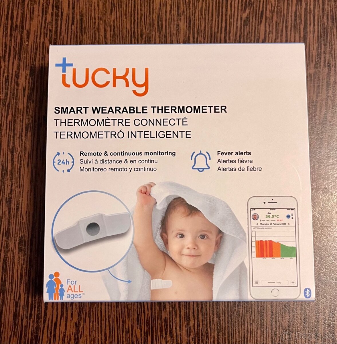 Predám TUCKY Smart TEPLOMER a MONITOR POLOHY 2v1