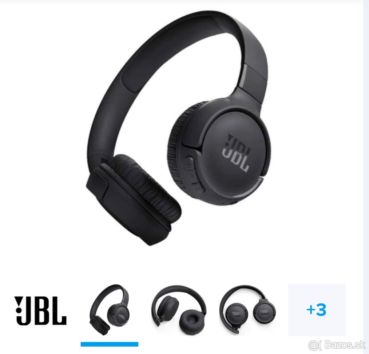 JBL TUNE 520BT ČIERNE