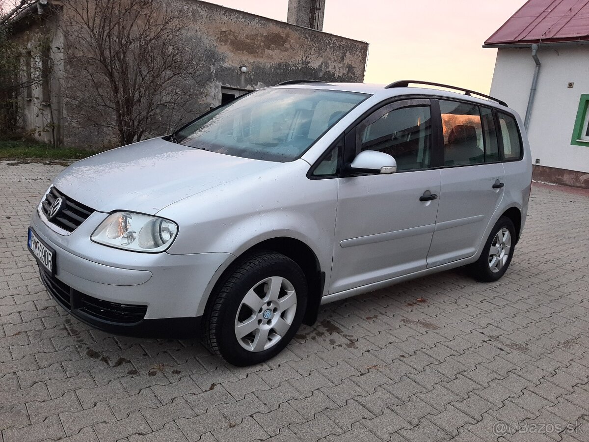 Vw touran 1.9tdi 77kw nova stk-em