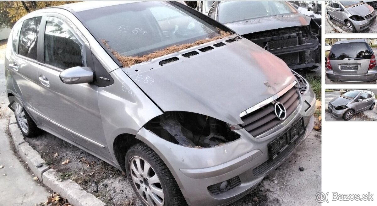 MERCEDES A180 W169 2.0 CDI 2005 predám MOTOR 640.940 TRYSKY,