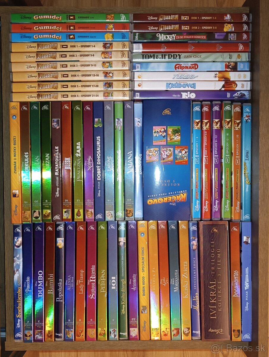 DVD Disney luxus rozprávky - Malacky | Bazoš.sk