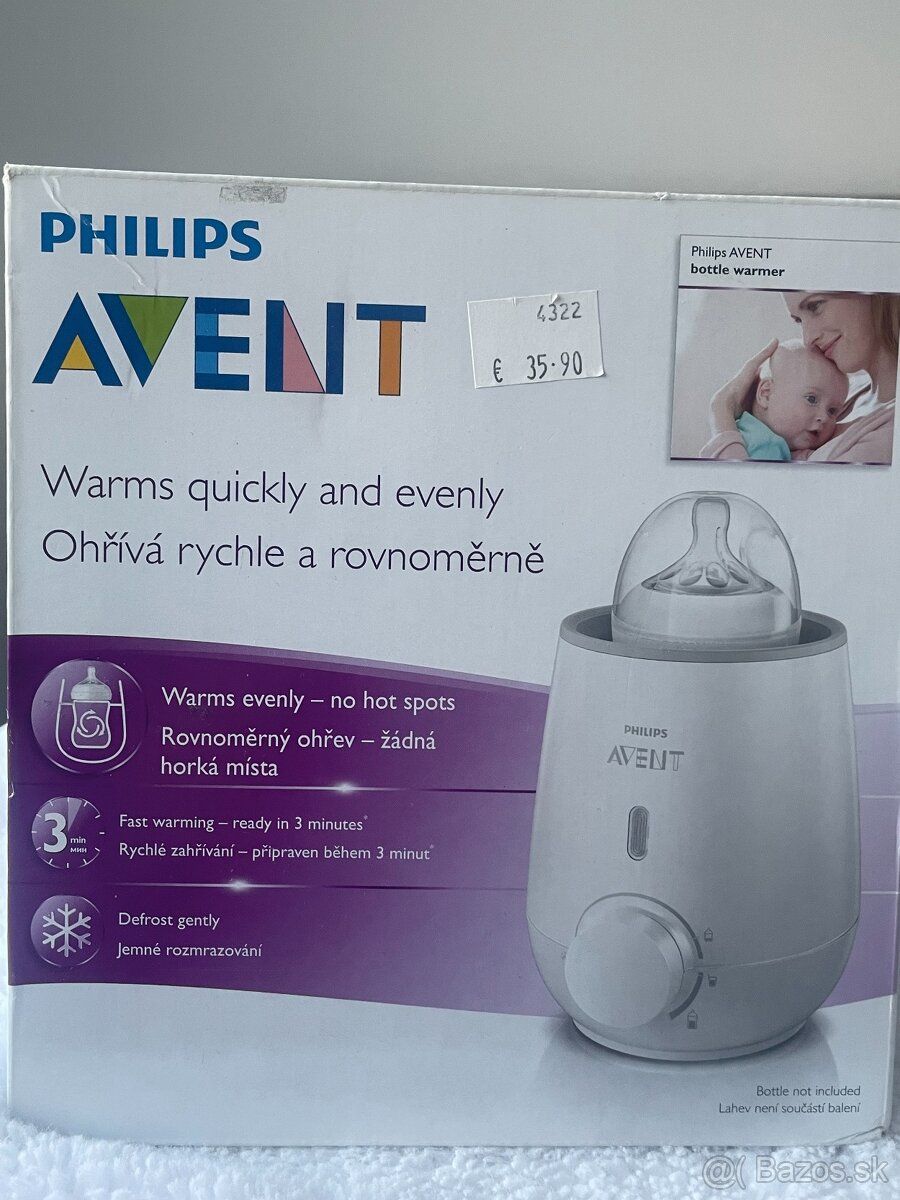 Ohrievač fliaš Philips Avent SCF355