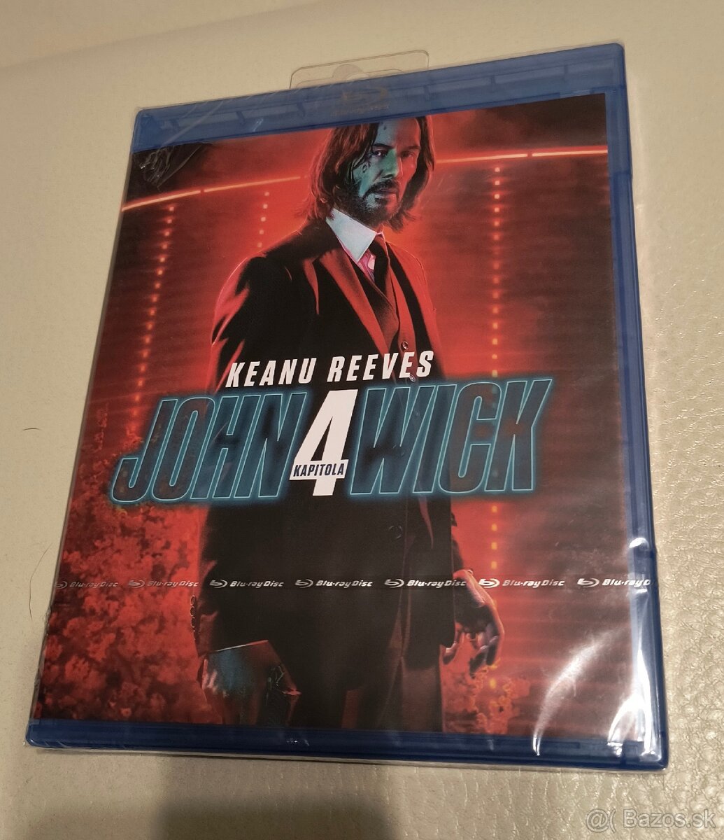 John Wick 4 na orig. Blu-ray + blu-ray Avatar I. zdarma