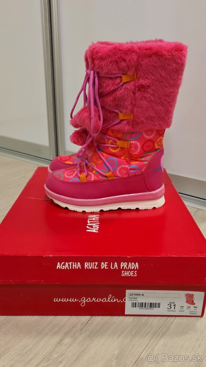 Predám snehule AGATHA RUIZ DE LA PRADA