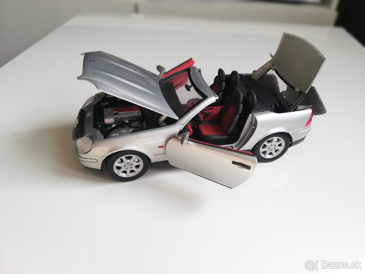 1:18 Mercedes Benz SLK funkcna otvaracia strecha