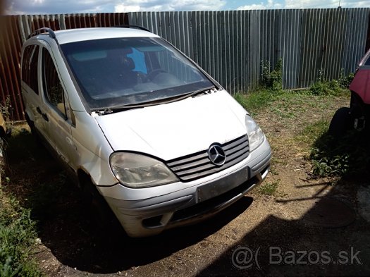 rozpredám Mercedes Vaneo 1,7 CDI na náhradné diely