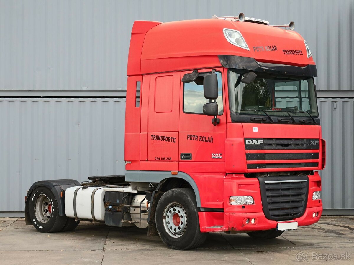 DAF XF 105.460, STANDARD, EURO 5, RETARDÉR, NEZÁVISLÁ KLIMAT